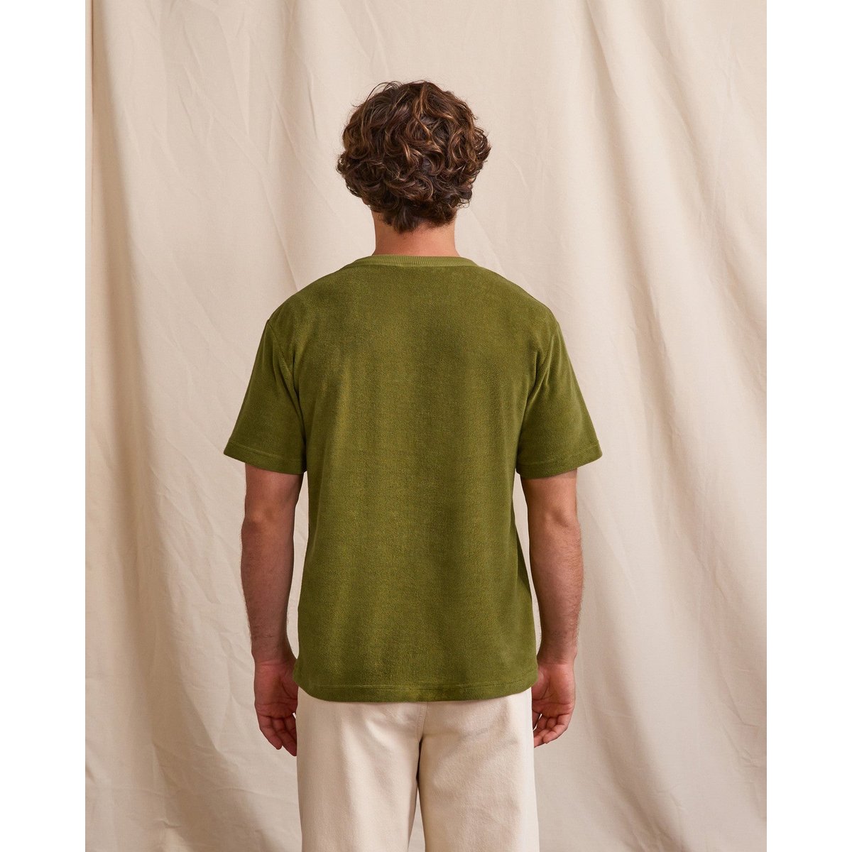 T-shirt LUGNY kaki foncé, FAGUO