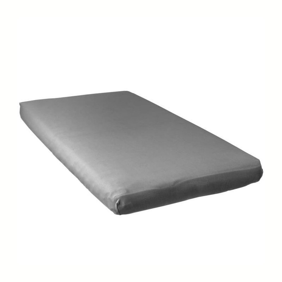 Drap housse 60x120 cm gris, BABYCALIN