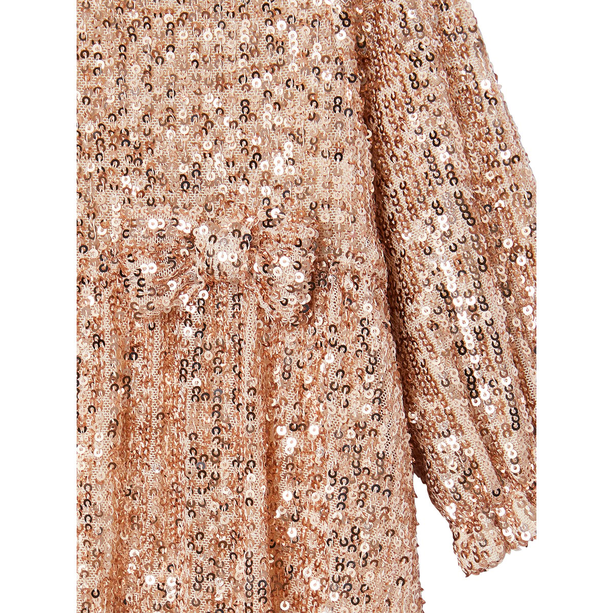 Robe bébé à sequins noël or, VERTBAUDET