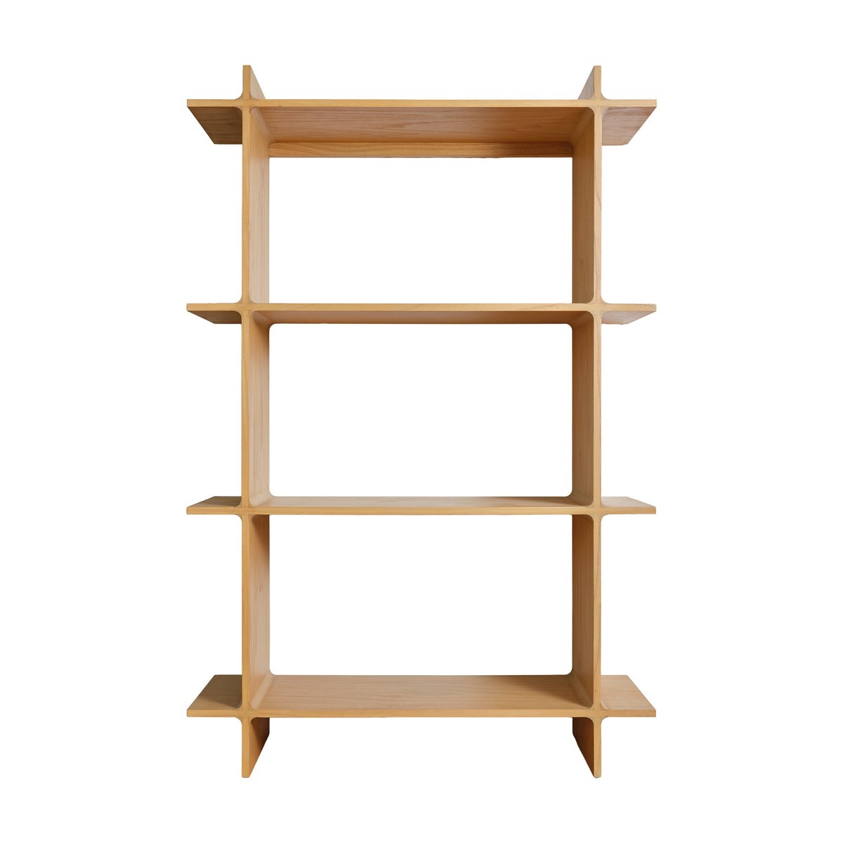 Etagère en mindi 175 cm NOAM naturel, BERAH GETAH