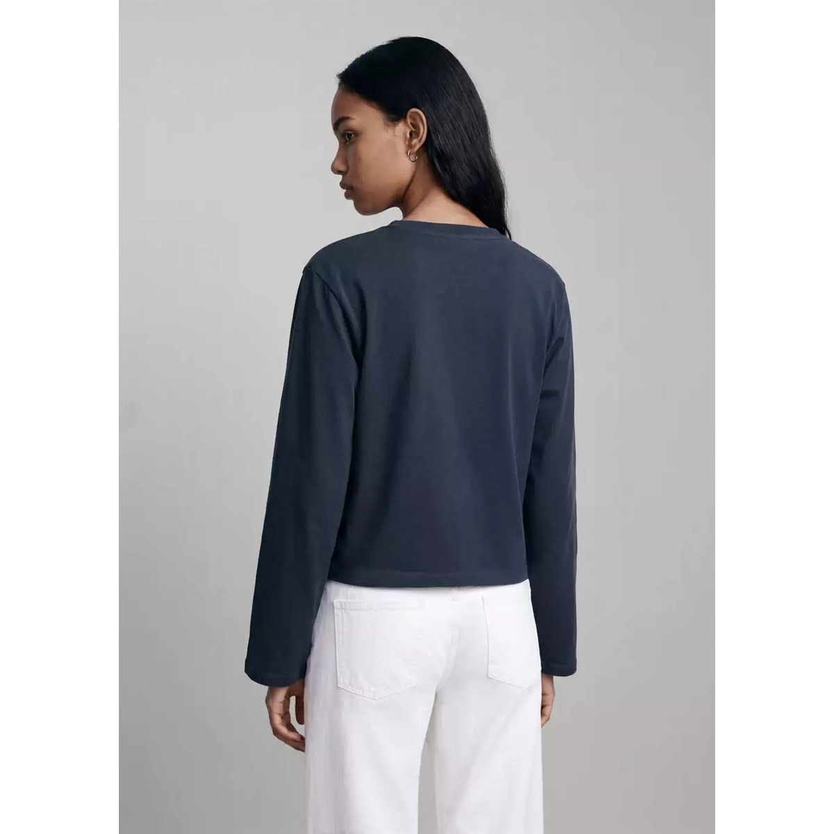 T-shirt jaspé bleu, MANGO TEEN