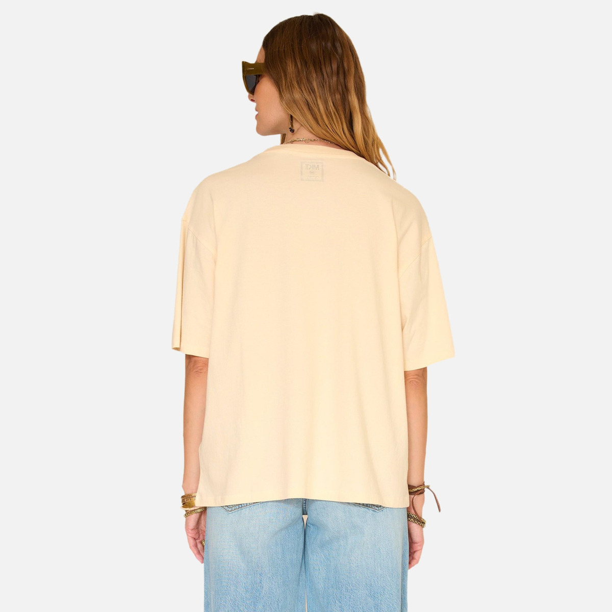 Tee shirt TAJARIO 26s naturel, MKT STUDIO