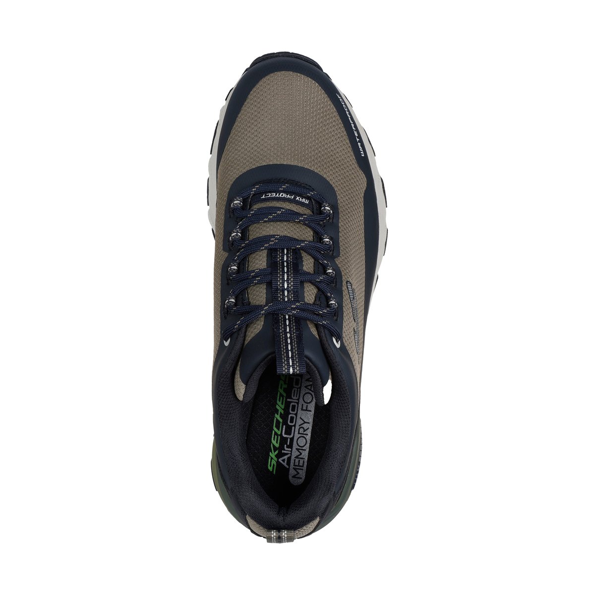 Basket à Lacets Max Protect Fast Track olive/noir, SKECHERS