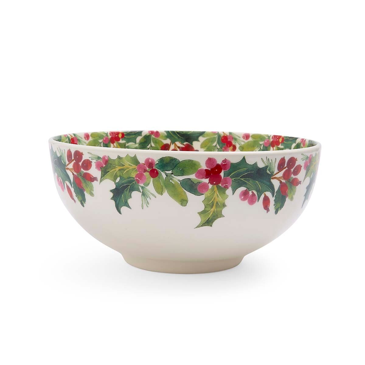 Botanic Garden Christmas Holly & Berries Salad Bowl multi-coloured, PORTMEIRION