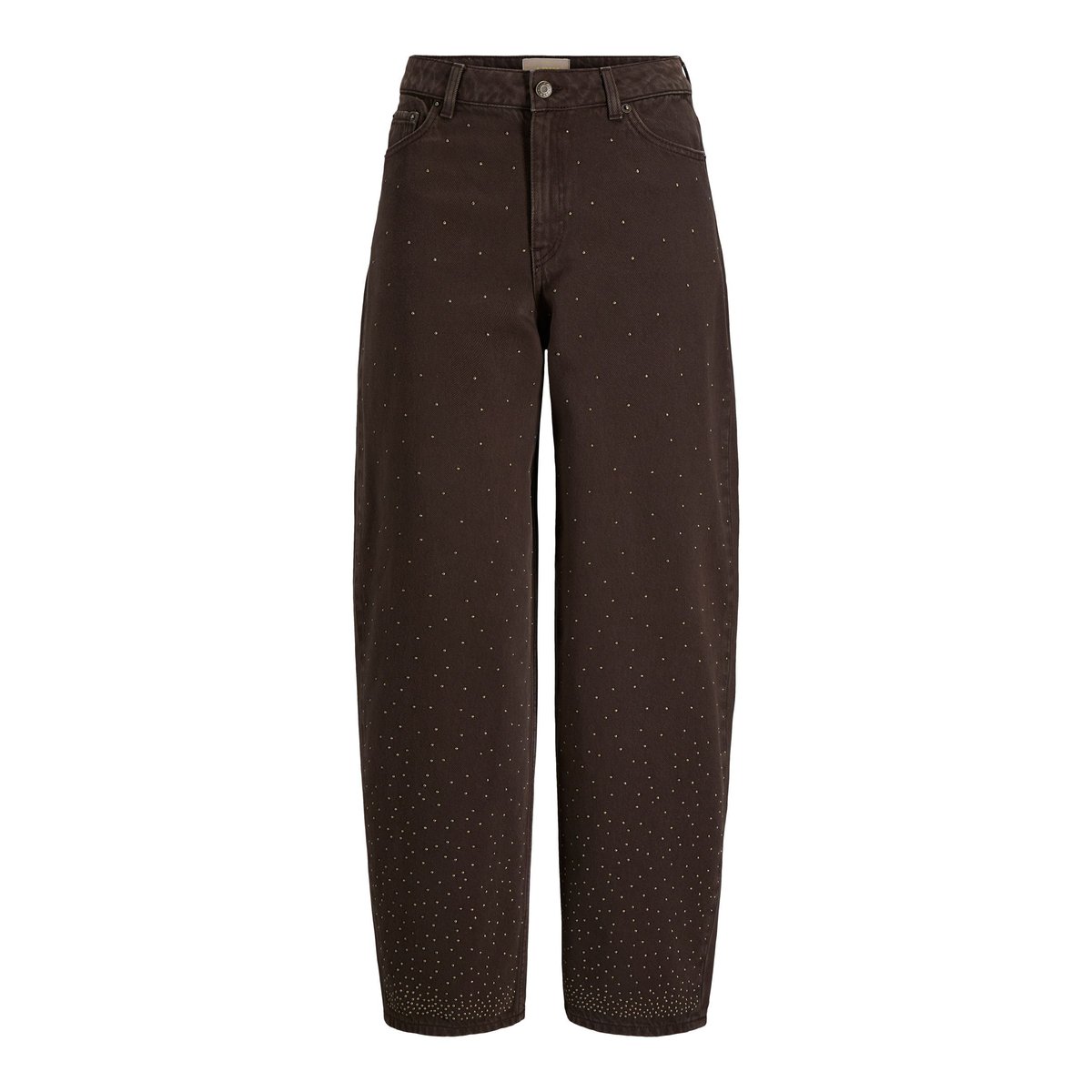 Jeans À Coupe Tonneau marron - demitasse 1, JJXX