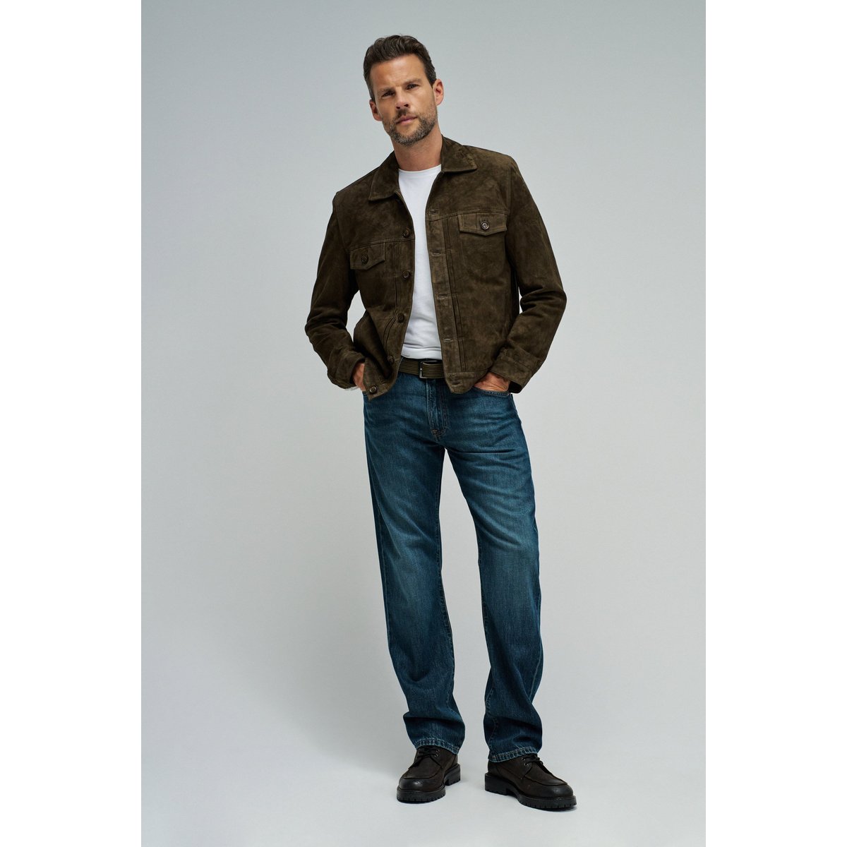 JEAN STRAIGHT FIT bleu vintage, SALSA JEANS