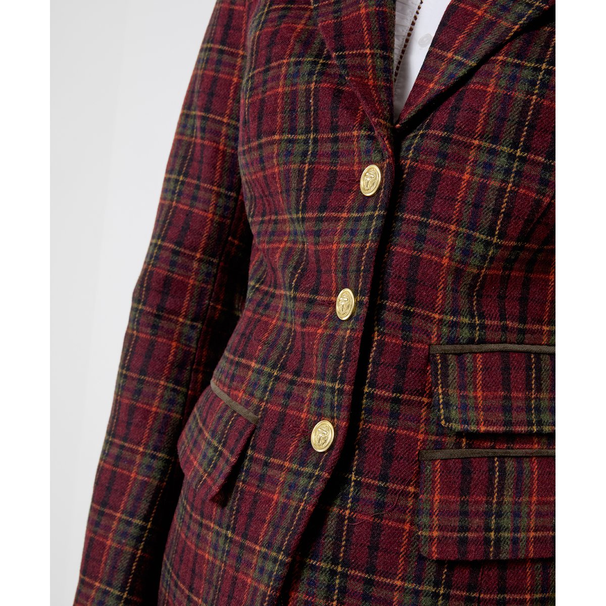 Veste à Carreaux Tradition Ruby rouge, JOE BROWNS