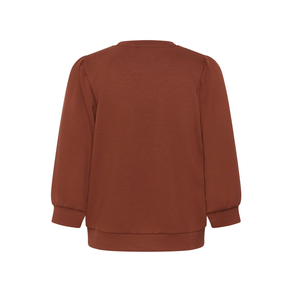 Sweatshirt marron henna, KAFFE