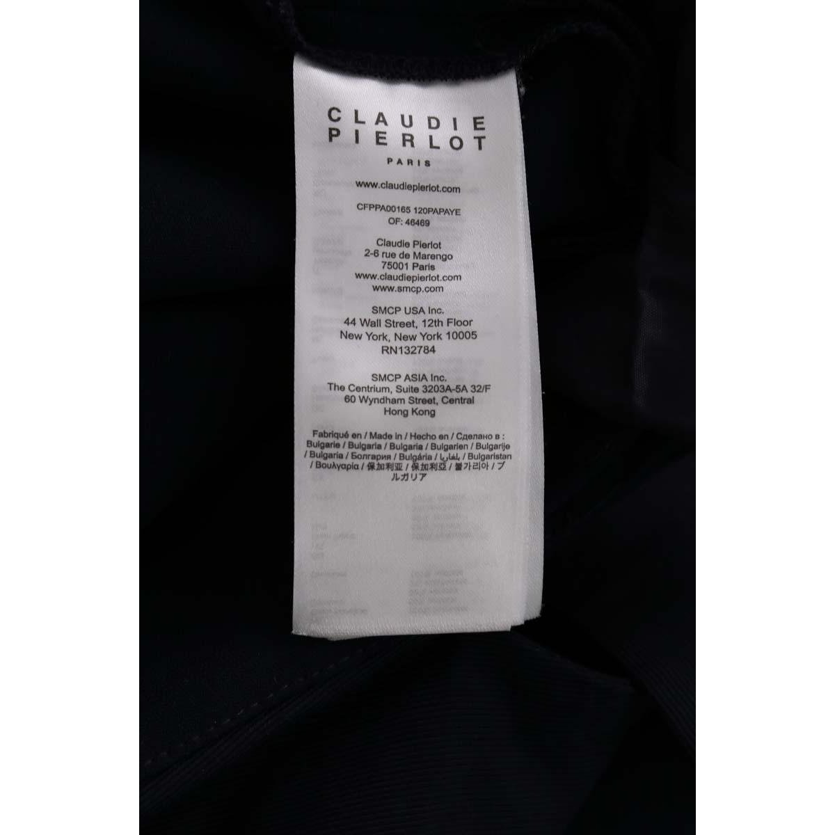 Pantalon droit - Très Bon État marine, CLAUDIE PIERLOT
