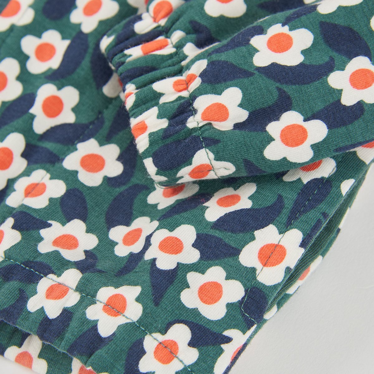 Veste fille molleton imprimé fleurs multicolore, BOBOLI
