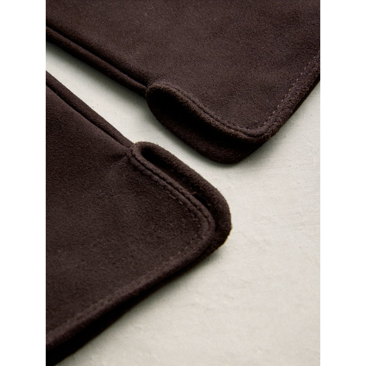 Gants n. premium marron chocolat, NEXT
