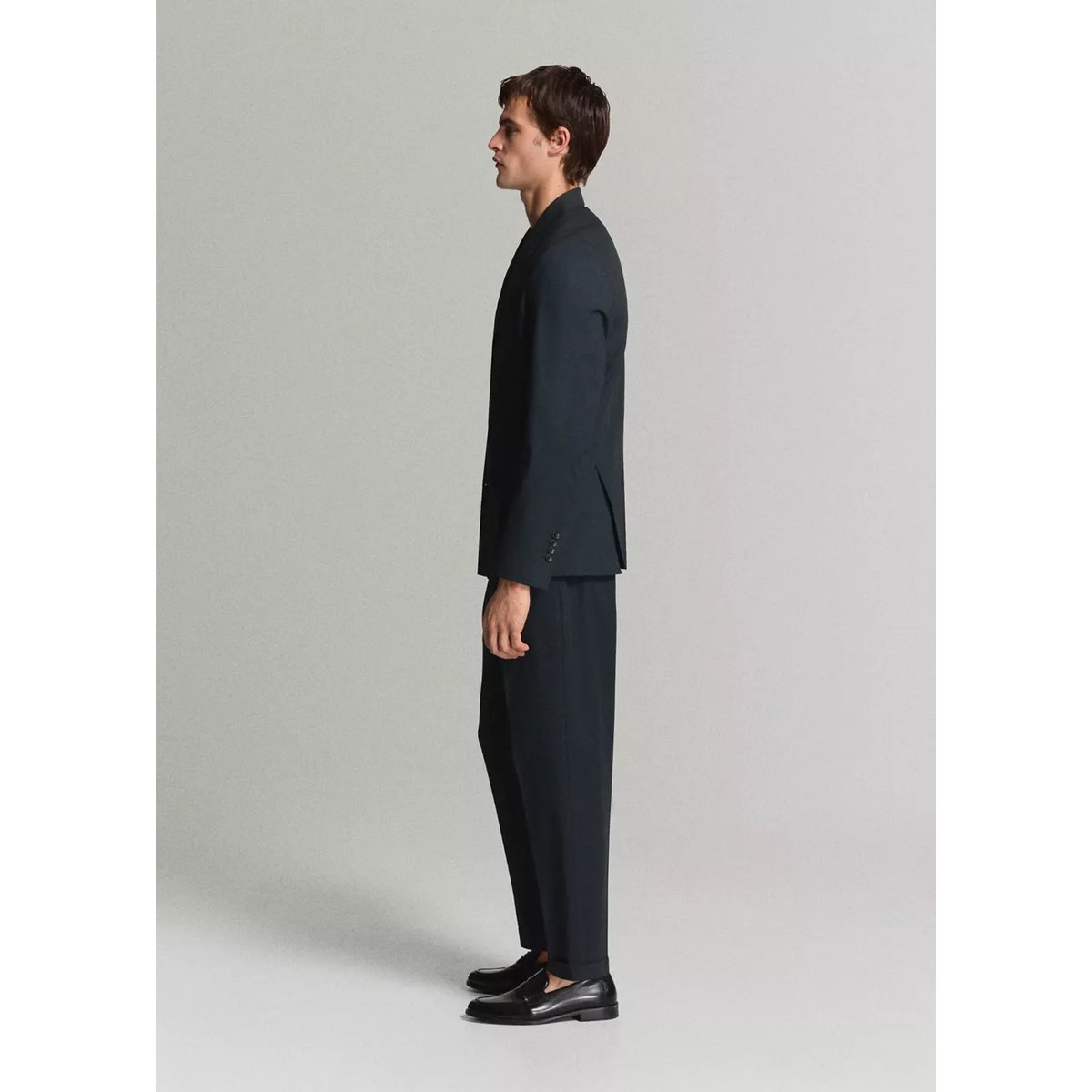 Pantalon costume Boston regular fit bleu marine, MANGO MAN