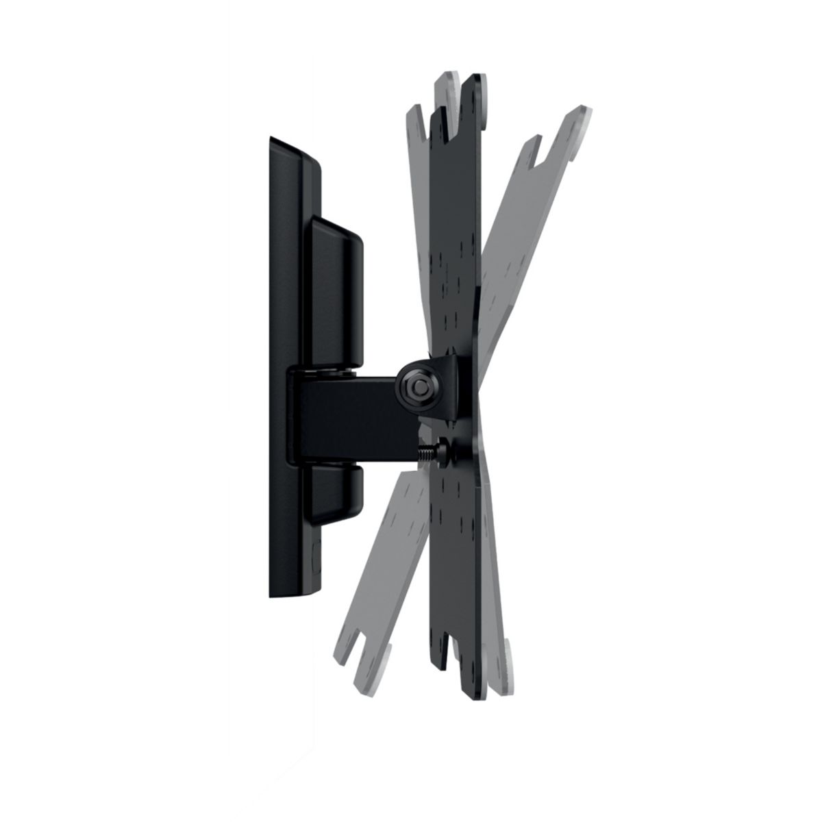 Support mural TV FTR 200 FLAT couleur unique, MELICONI