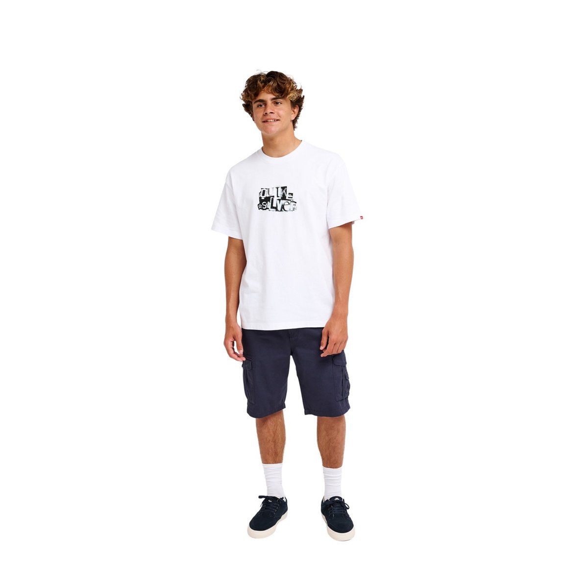 Short Cargo Crucial Battle 21". bleu blue nights, QUIKSILVER