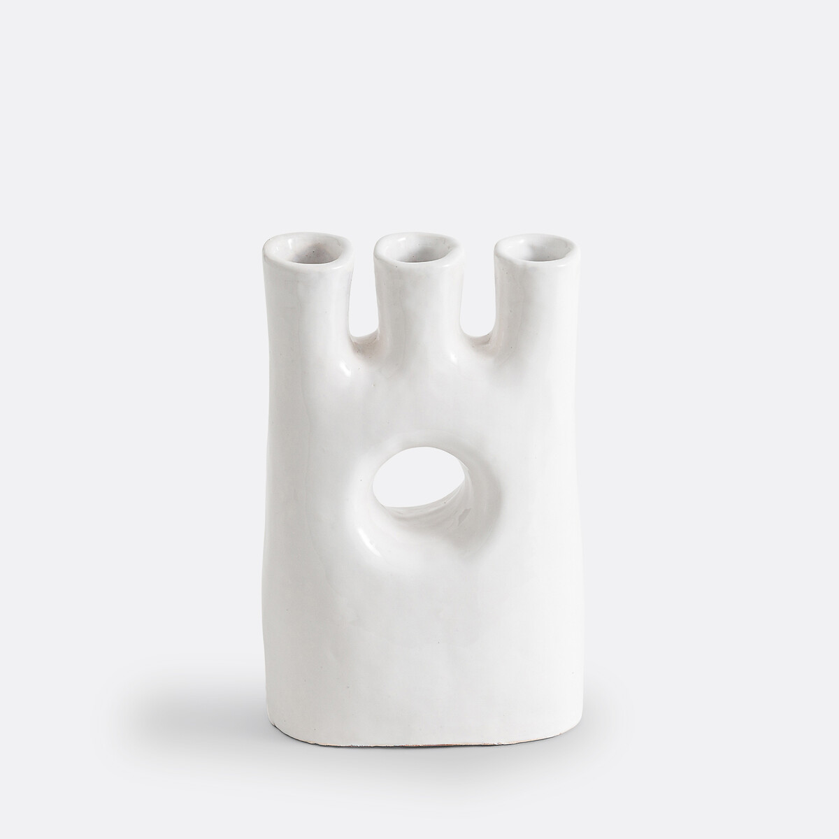 Makero 25cm Terracotta Decorative Object white, LA REDOUTE INTERIEURS