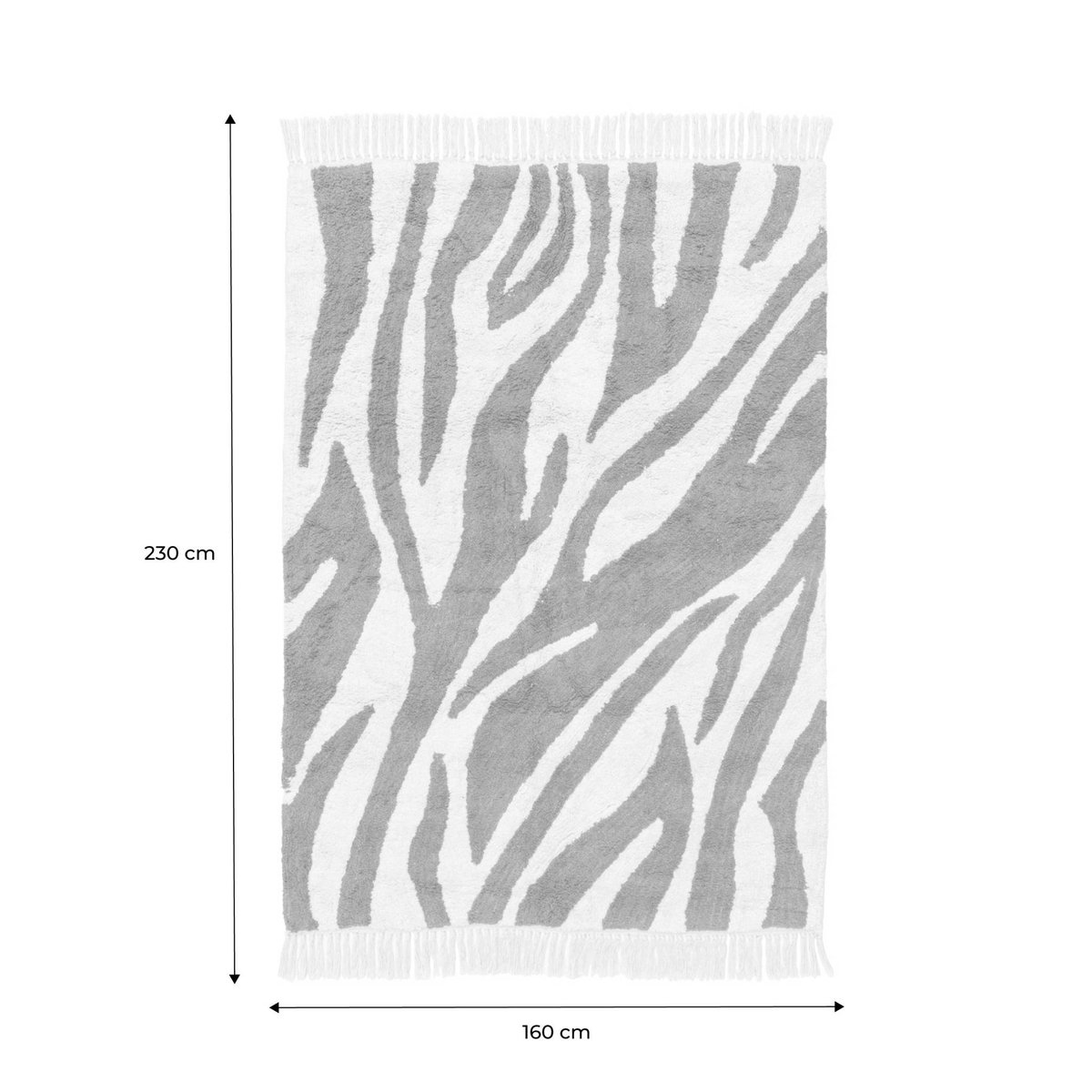 Tapis intérieur rectangulaire contemporain JOSH brique, SWEEEK