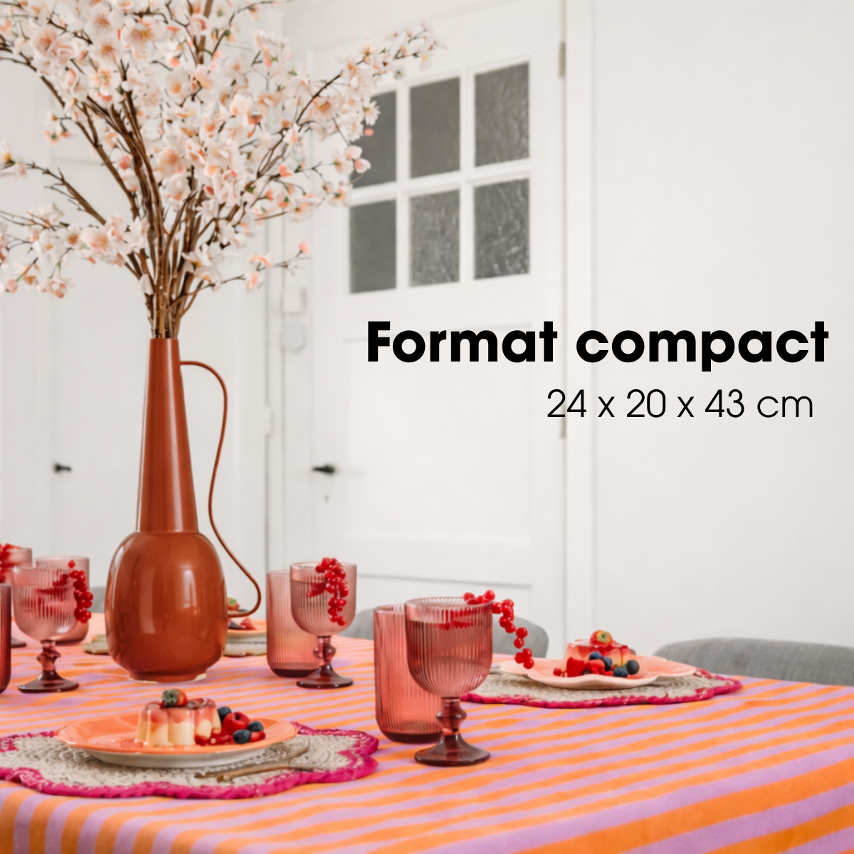 Vase TOSNO brun, MICA DECORATIONS