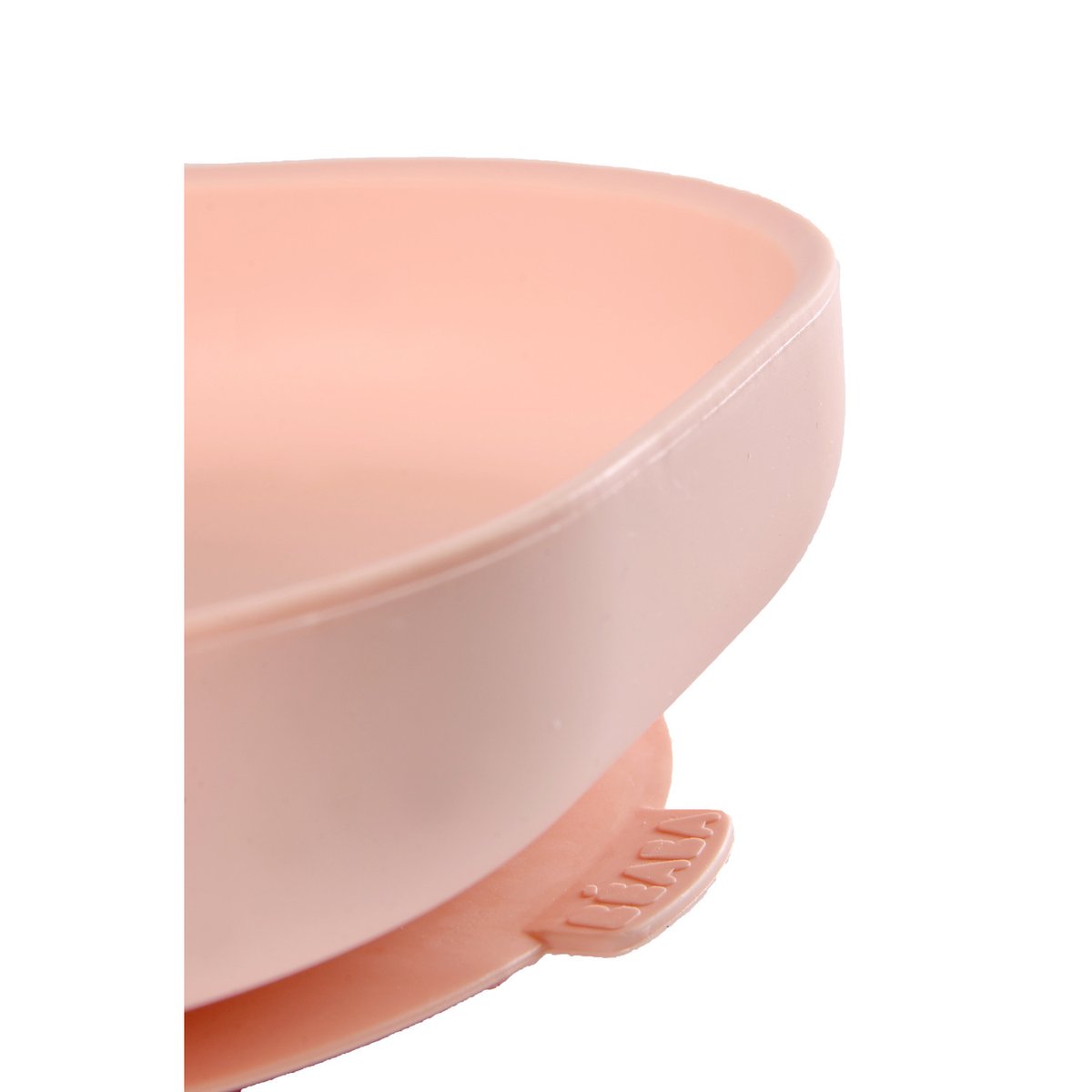 Assiette silicone ventouse rose clair, BEABA