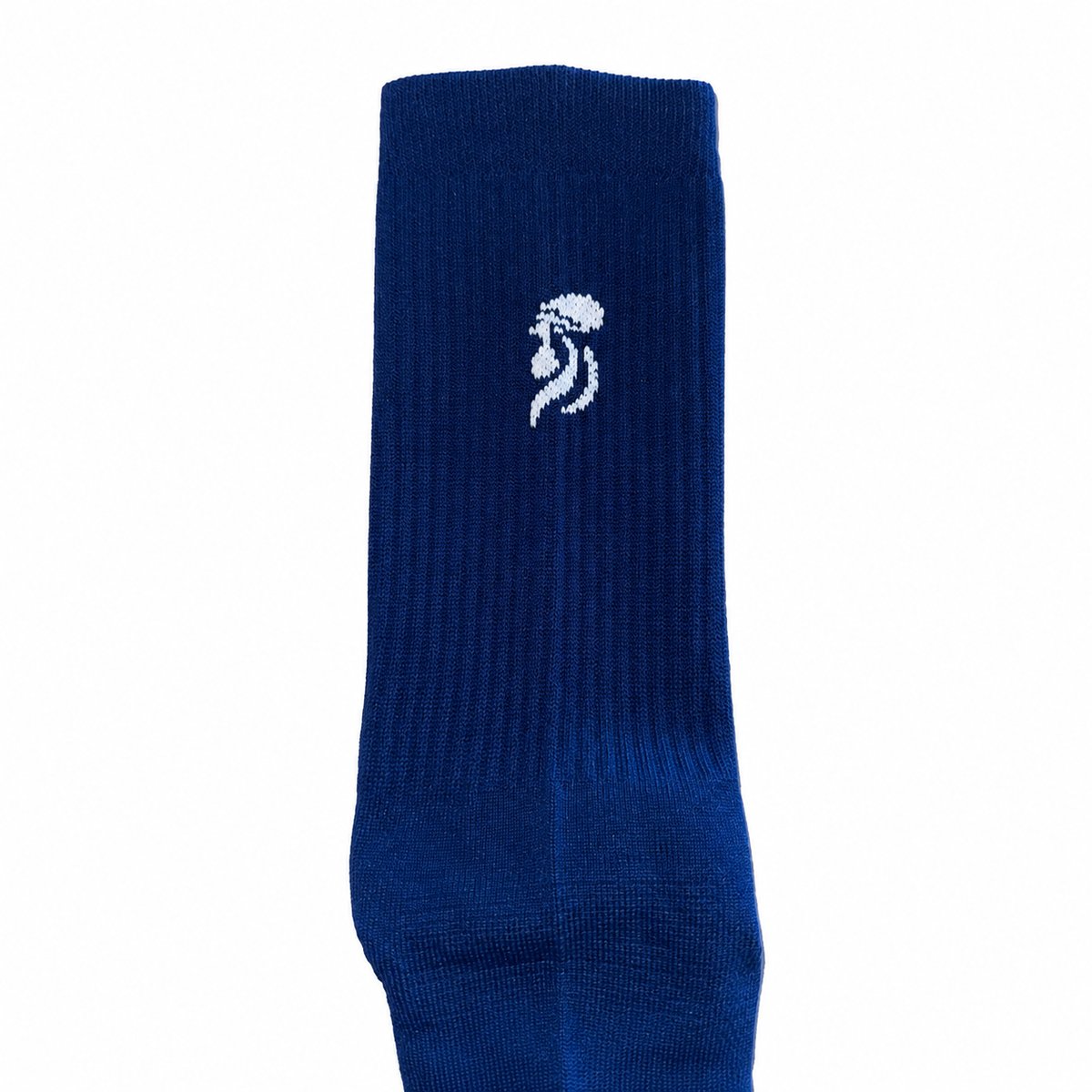 Chaussettes sport hautes navy, SHILTON