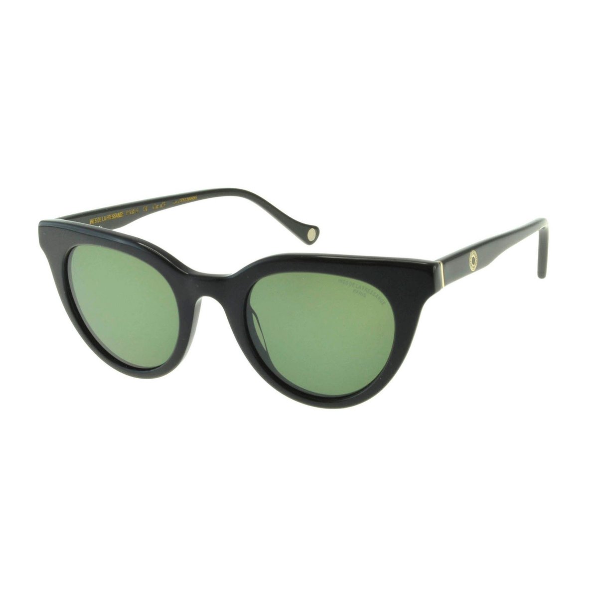 Lunettes de soleil Pénélope brunes noir, INES DE LA FRESSANGE PARIS