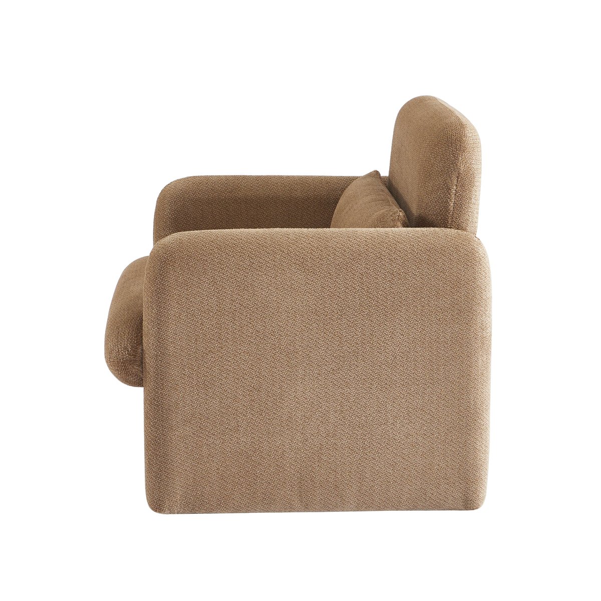 Fauteuil tissu OMA marron, BAÏTA