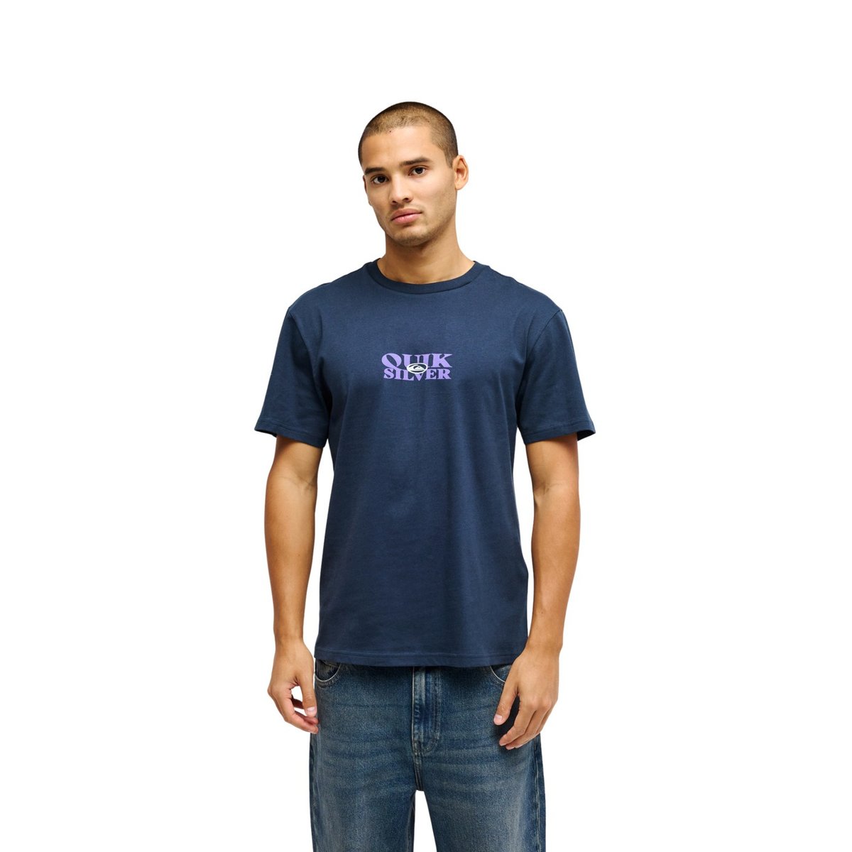 T-Shirt manches courtes TRUE bleu dark navy, QUIKSILVER
