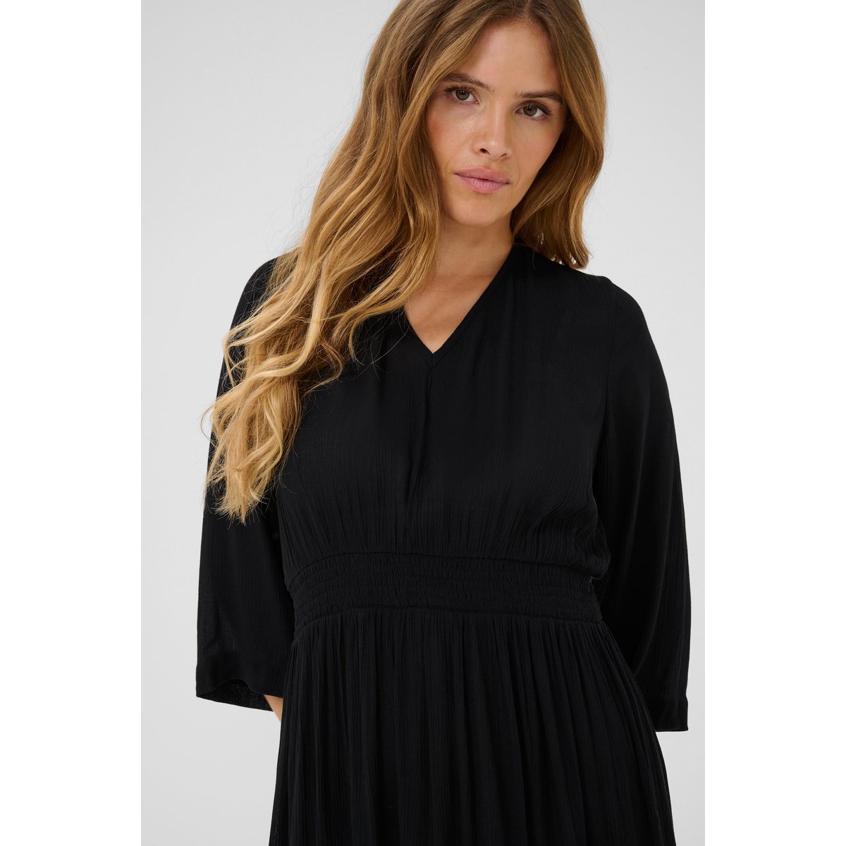 Dress noir black deep, KAFFE