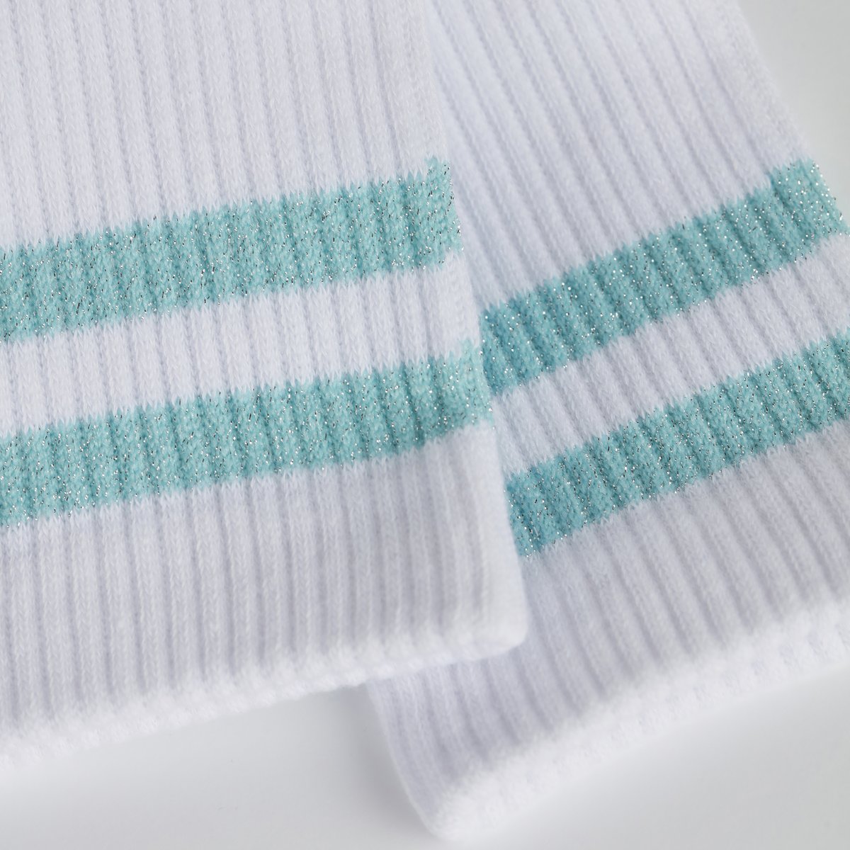 Mi-chaussettes coton Mode bleu clair, DIM