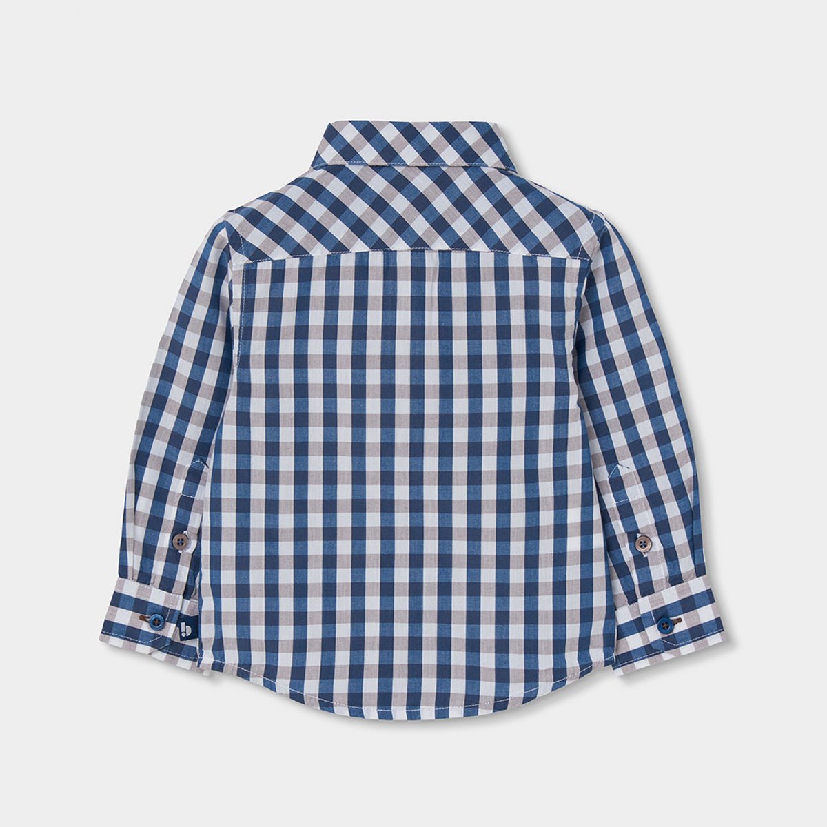 Chemise garçon popeline à carreaux multicolore, BOBOLI