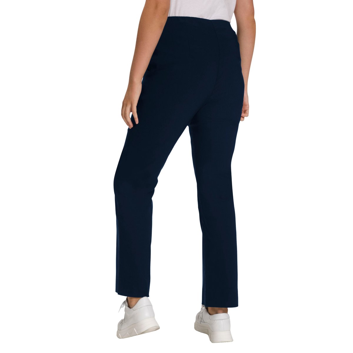 Pantalon thermique en tissu bengaline bien marine, ULLA POPKEN