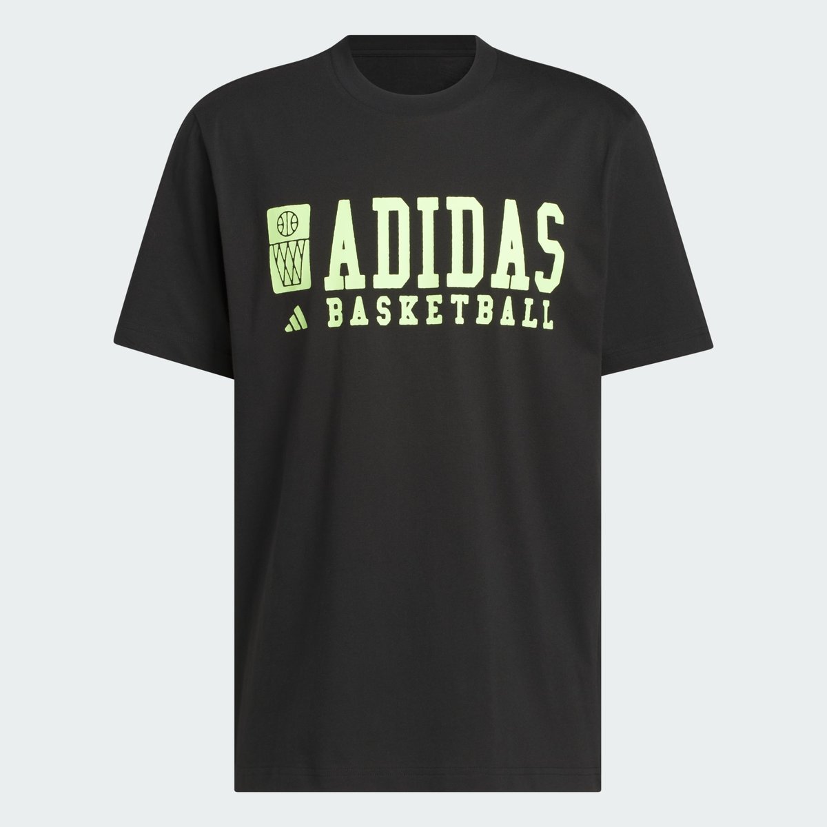 T-Shirt Adidas Basketball Graphic T-Shirt Adidas Basketball Graphic black / lucid lemon, adidas Performance