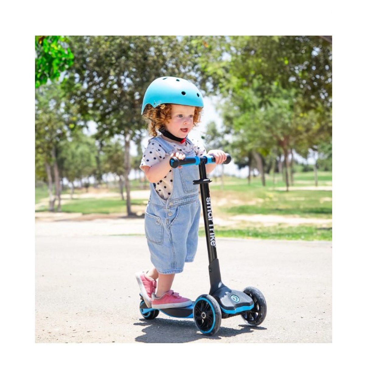 Trottinette Évolutive Xtend - Bleu couleur unique, SMARTRIKE