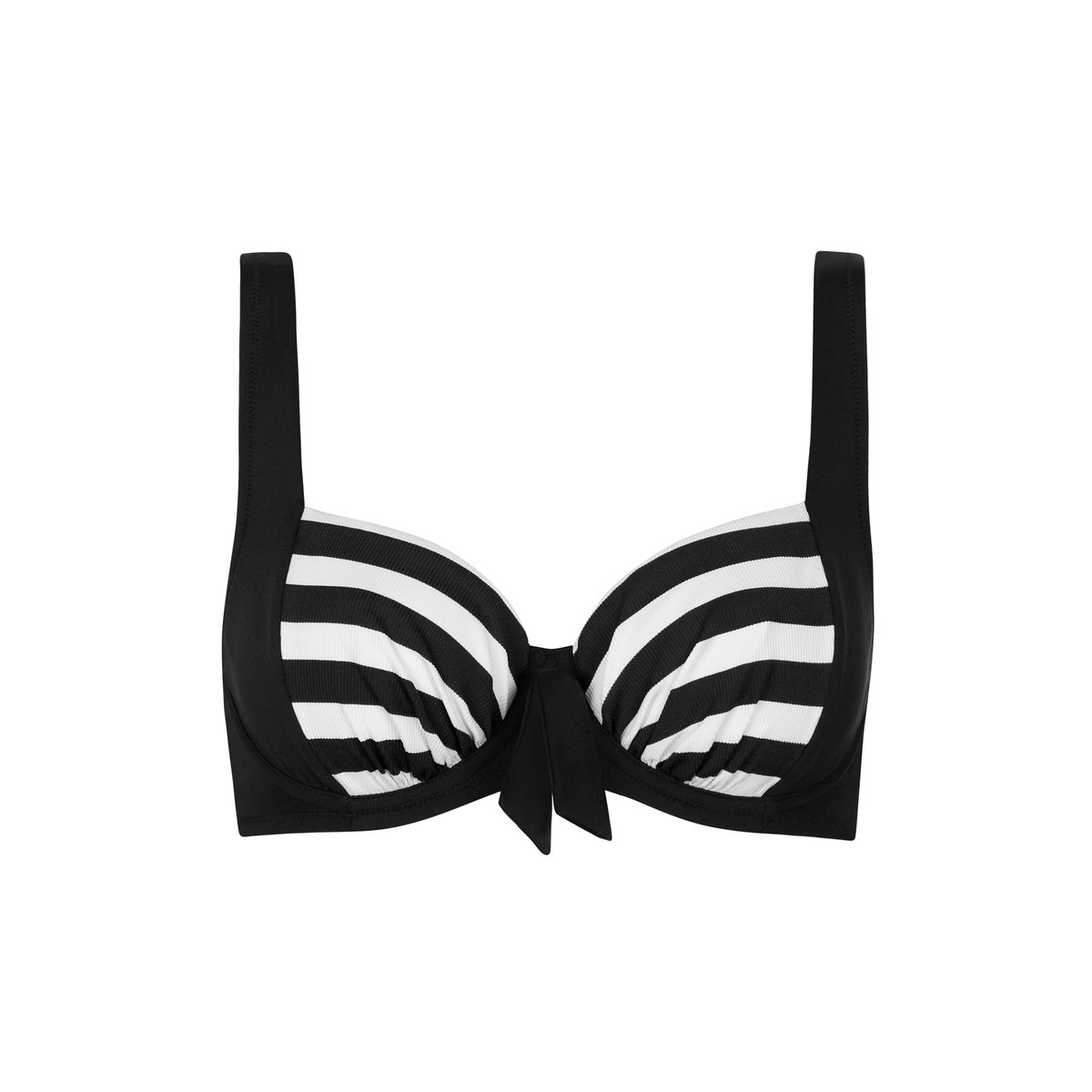 Haut maillot de bain armaturé Rhodes noir, LISCA