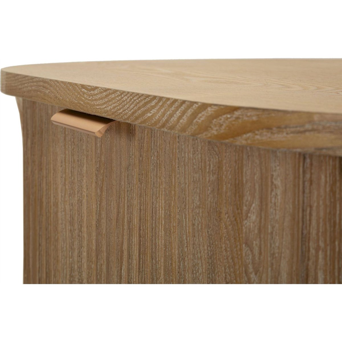 Commode 3 tiroirs en sapin et fer MODERN bois naturel, RECOLLECTION