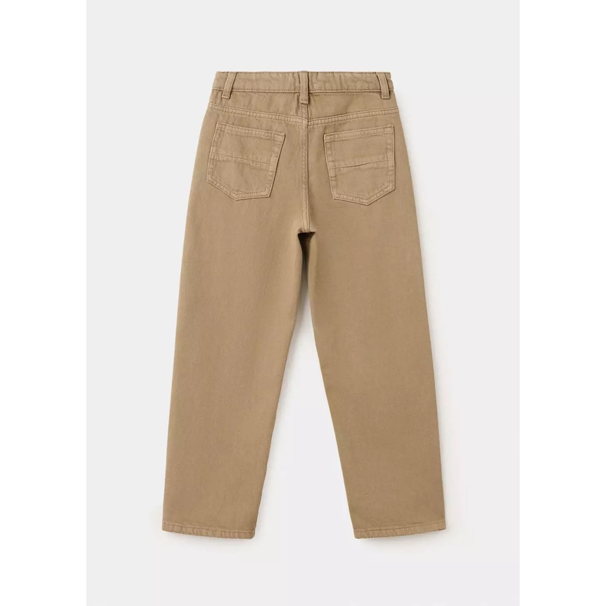 Jean droit taille normale marron, MANGO KIDS