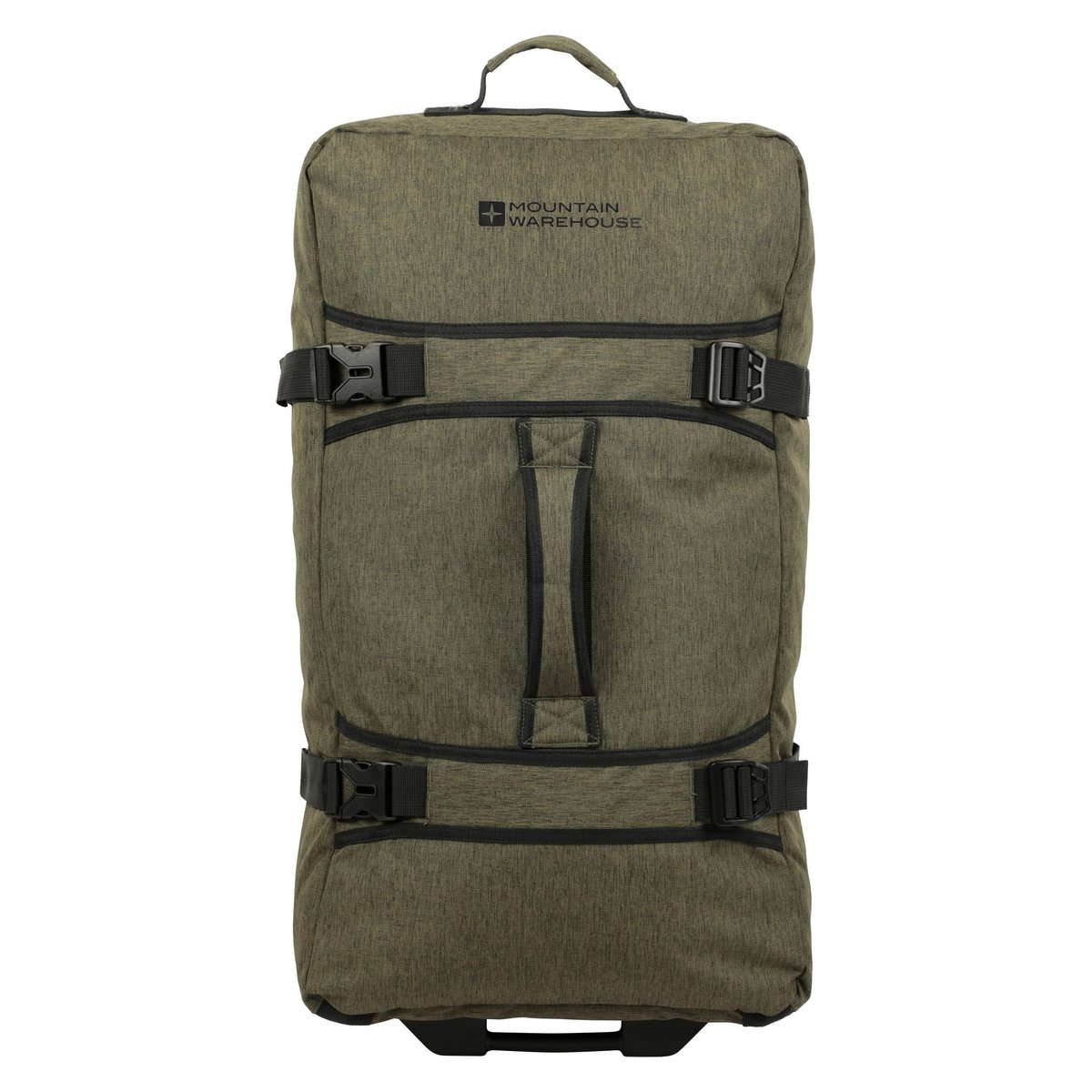 Valise à 2 roulettes WANDER vert kaki, MOUNTAIN WAREHOUSE
