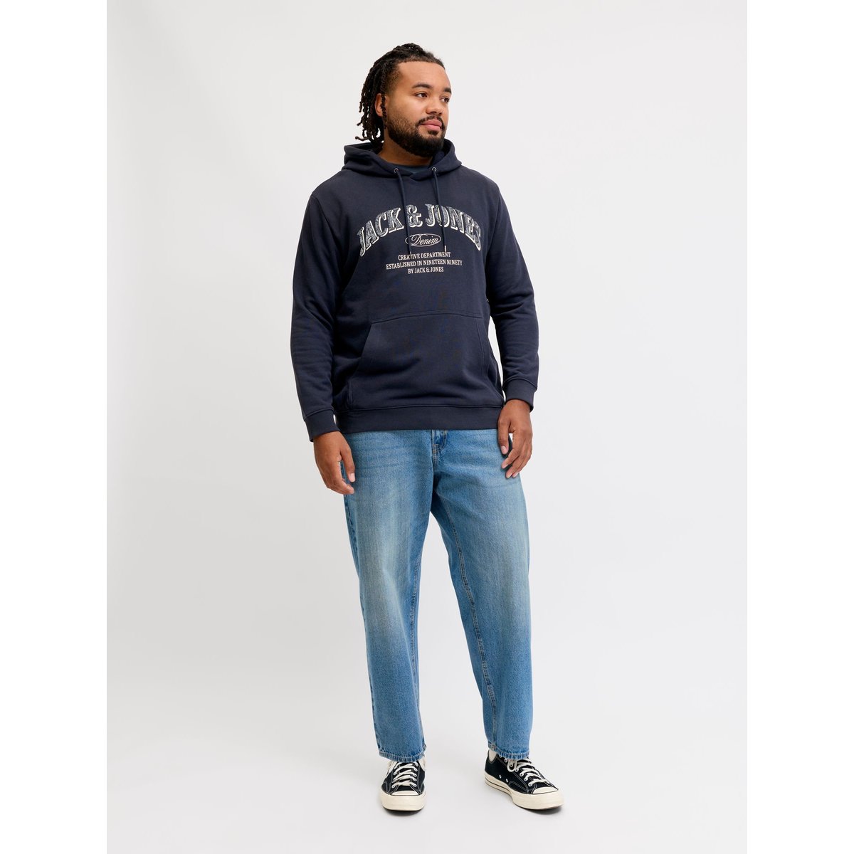 Sweat À Capuche navy blazer, JACK & JONES