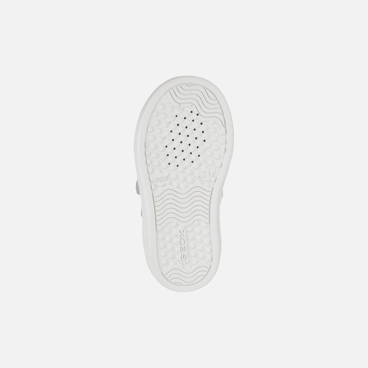 Baskets B NASHIK blanc/argent, GEOX