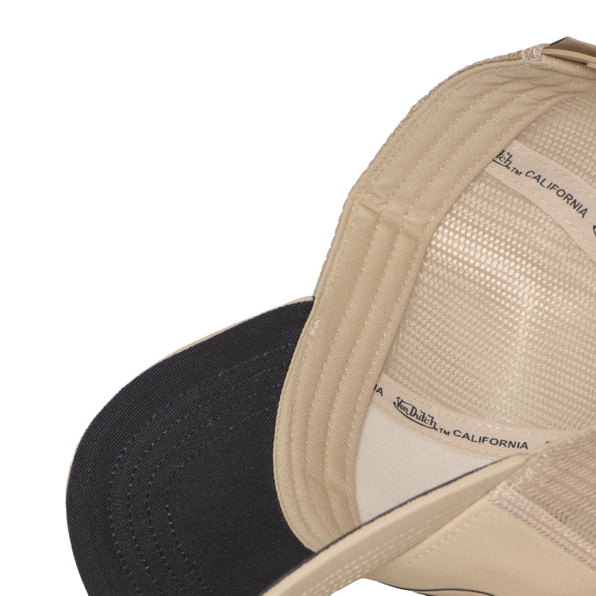 Casquette Trucker Log beige/noir, VON DUTCH