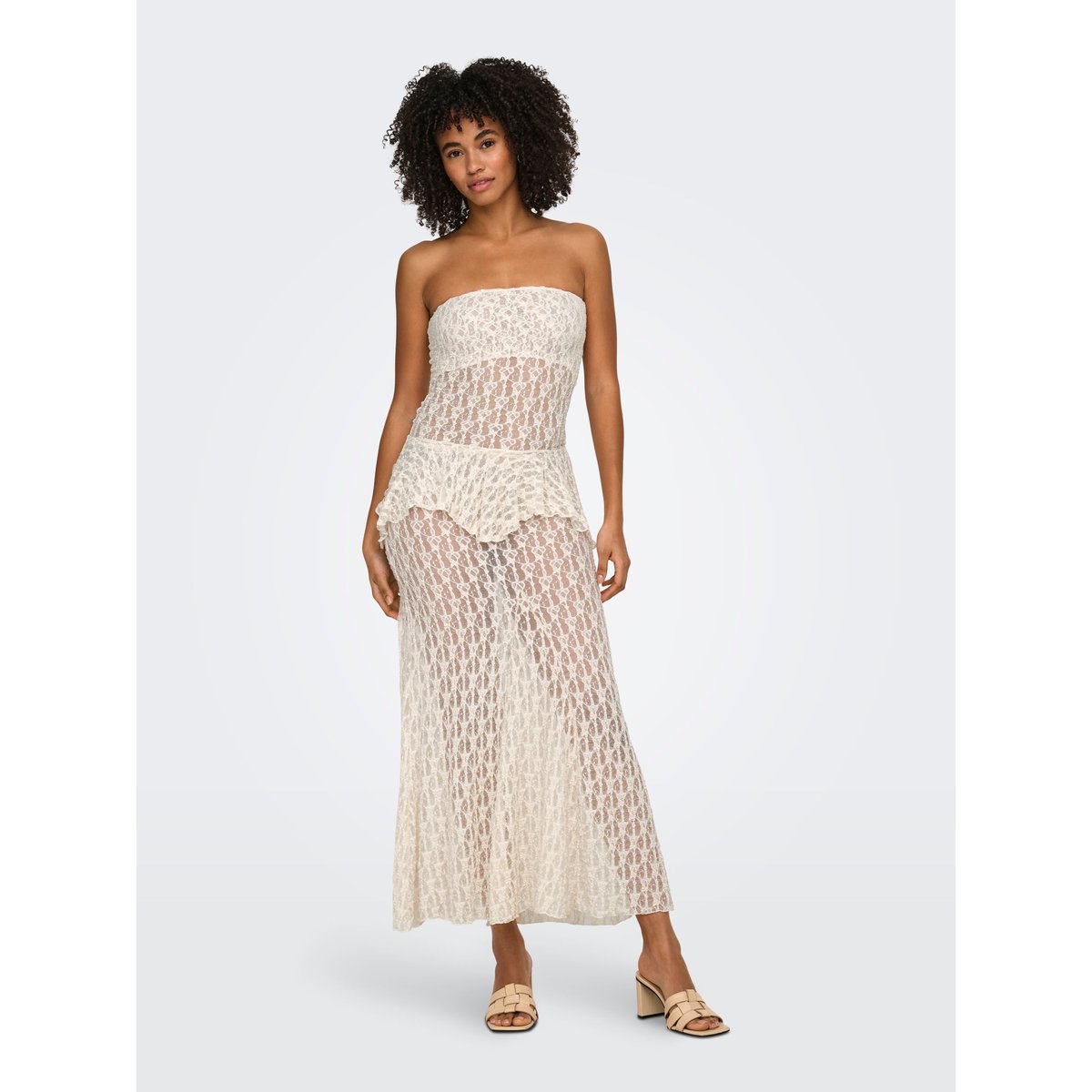 Top Bandeau birch, ONLY
