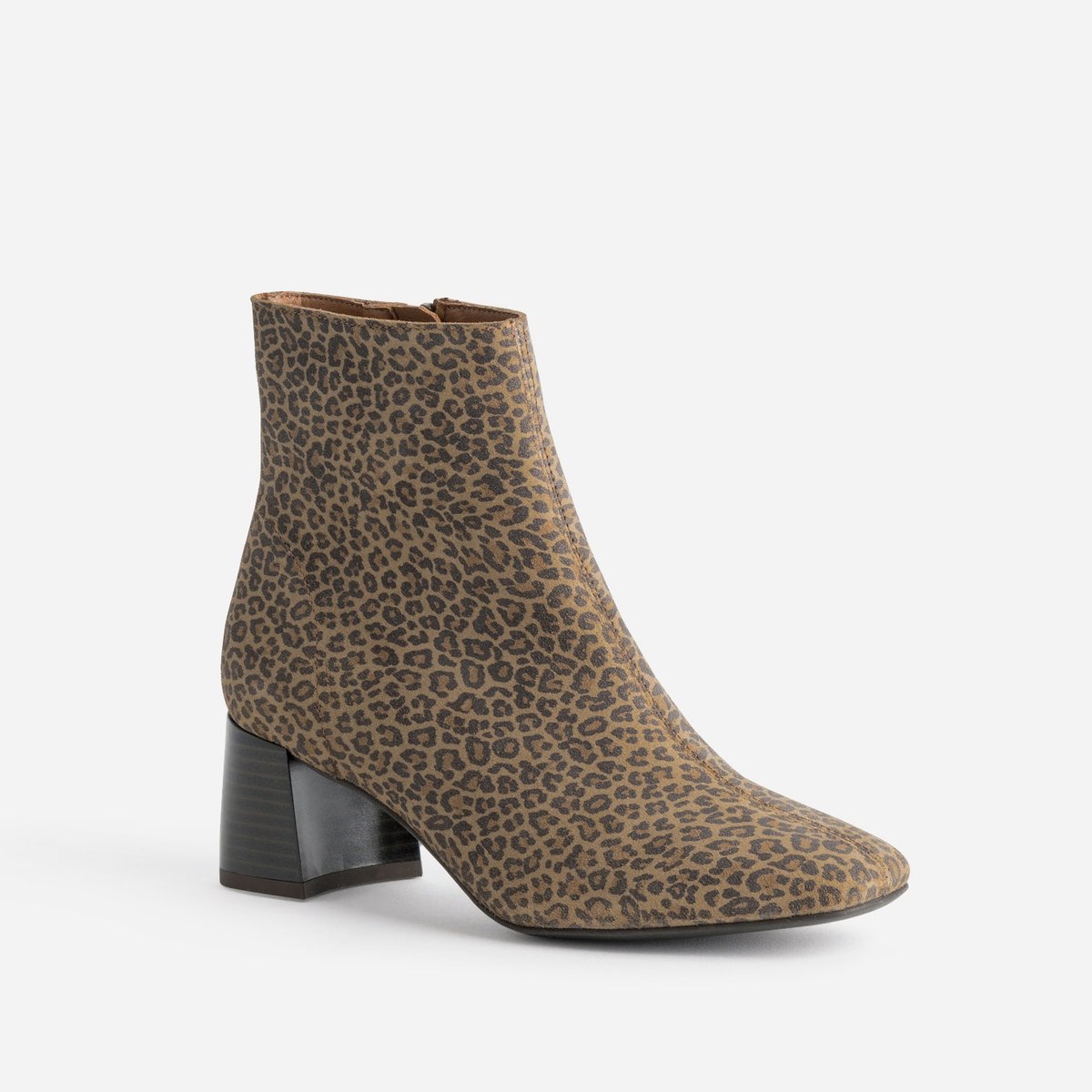 Boots À Talon en cuir NYA leopard, ERAM