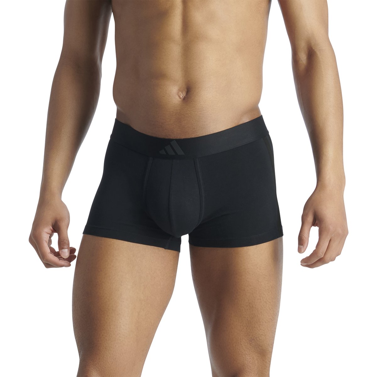 Boxers, lot de 2, ACTIVE FLEX COTTON 3 STRIPES noir, ADIDAS SPORTSWEAR