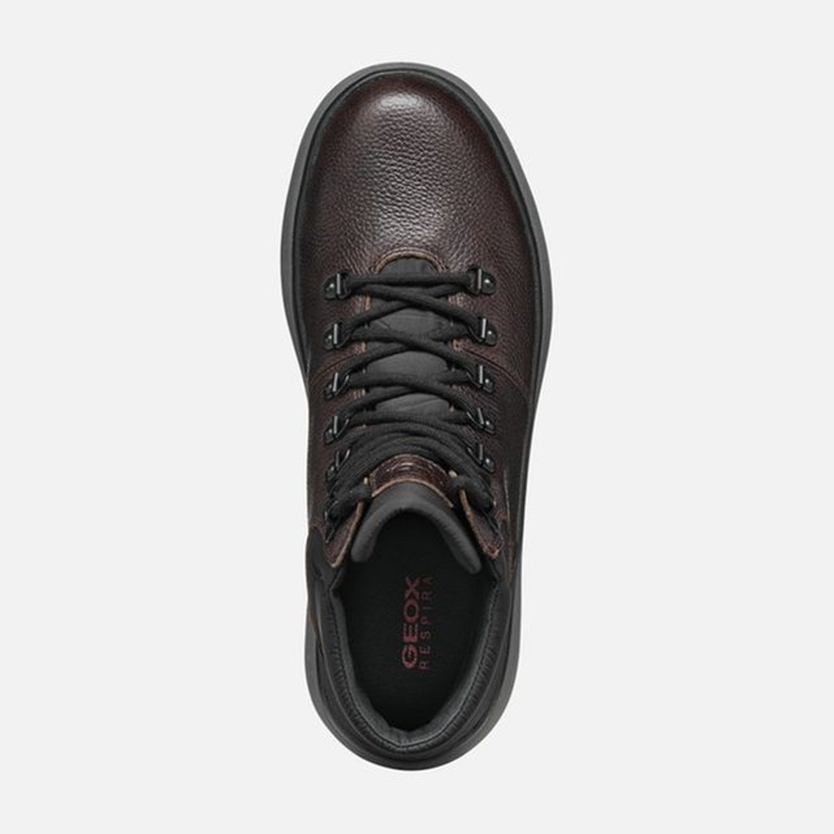 Bottines U GRANITO + GRIP B A brun foncé, GEOX