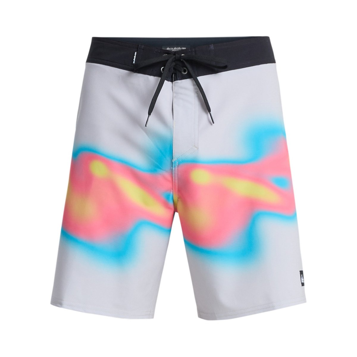 Boardshort SURFSILK STRAIGHT 18" gris micro chip thermo stripe, QUIKSILVER