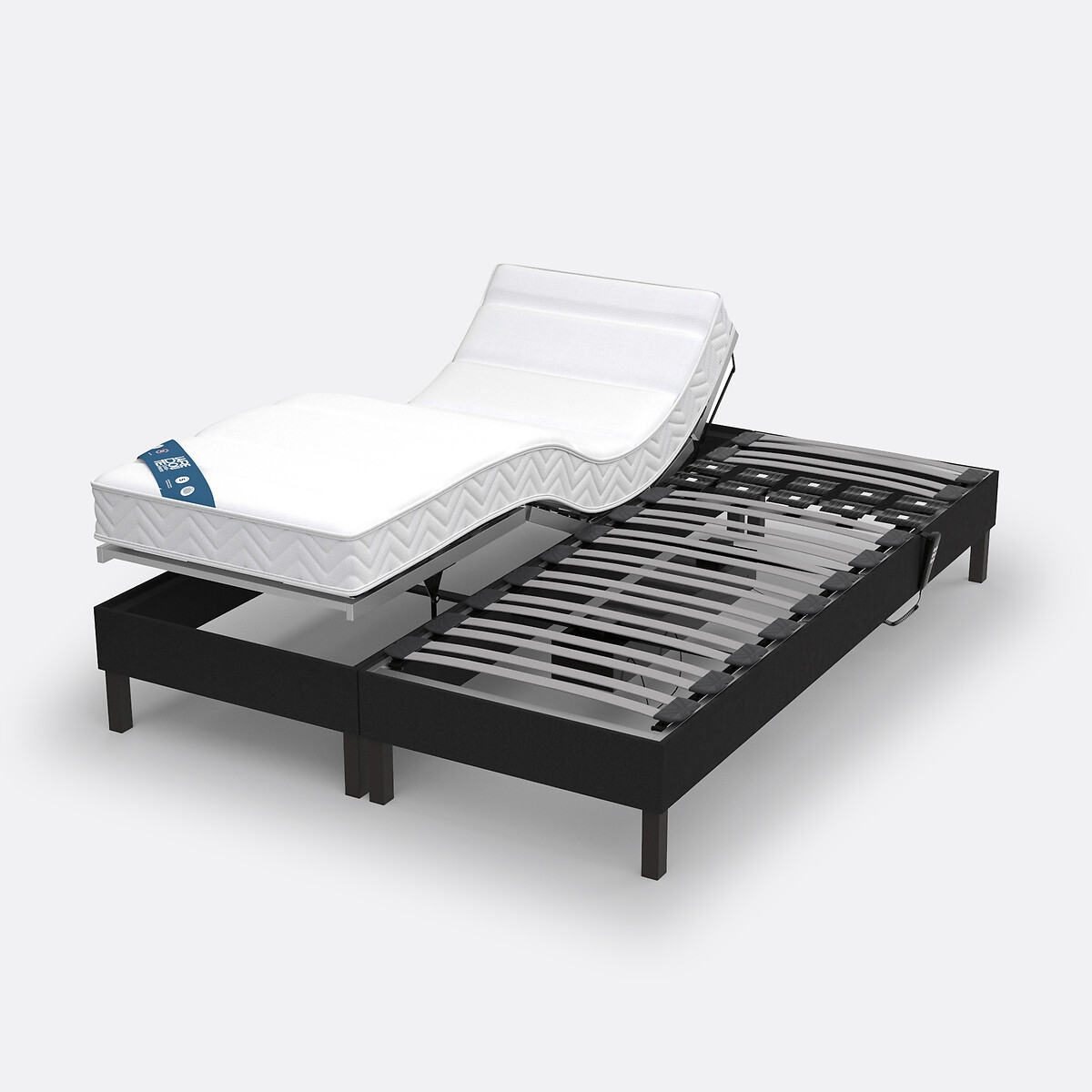 Matelas de relaxation latex, soutien ferme, accueil moelleux blanc, LA REDOUTE INTERIEURS