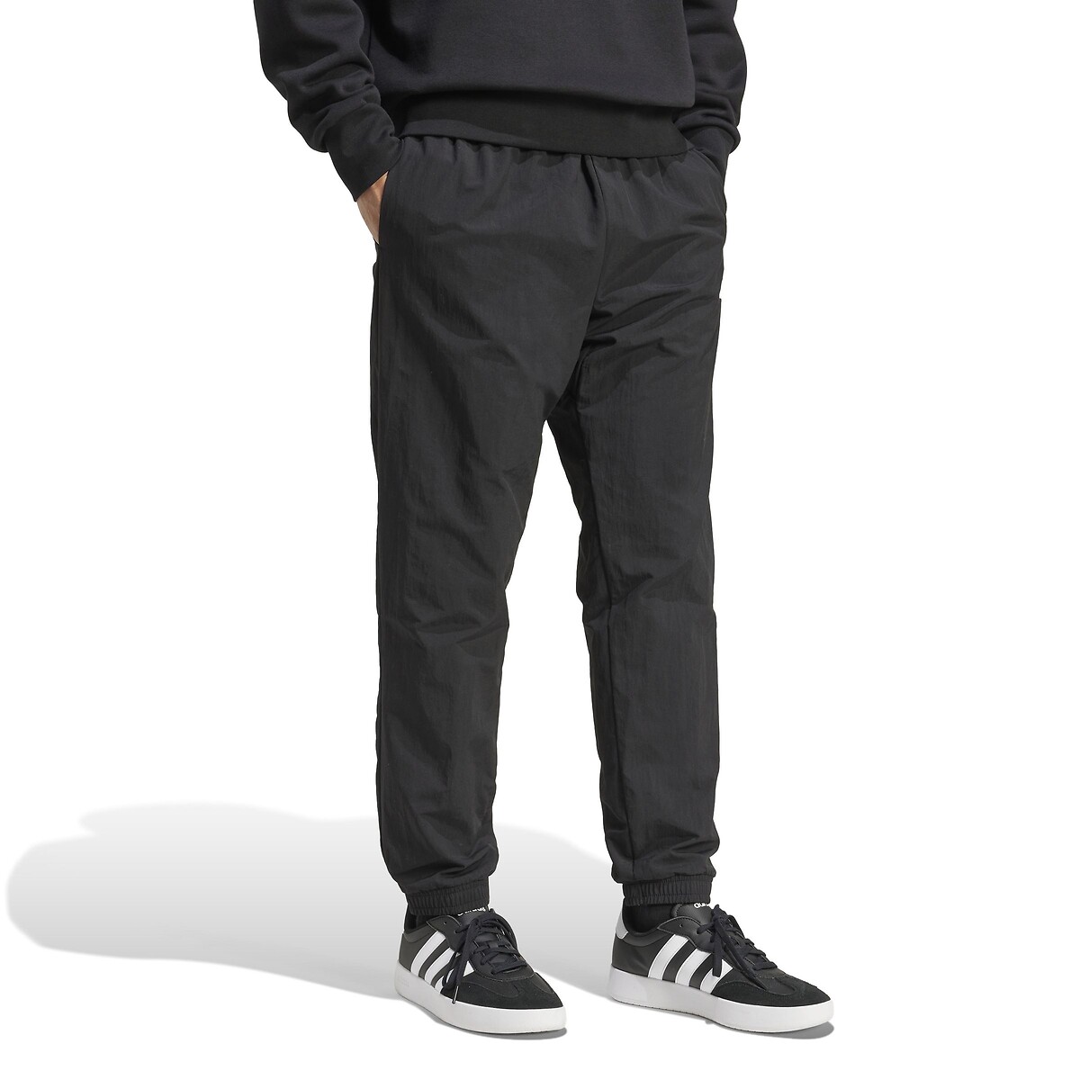 Pantalon tissé Essential Small Logo, ESSENTIALS noir, ADIDAS SPORTSWEAR