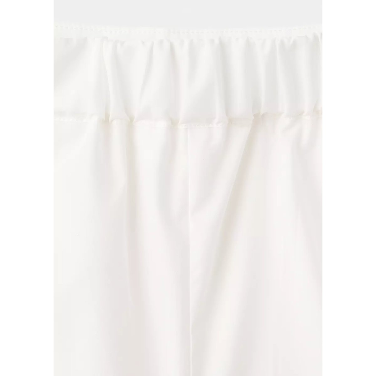 Short coton uni blanc, MANGO KIDS