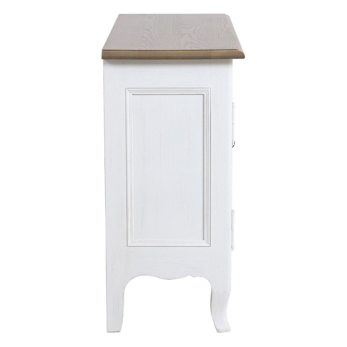 Buffet bas 2 portes - MANOIR blanc, INTERIOR'S
