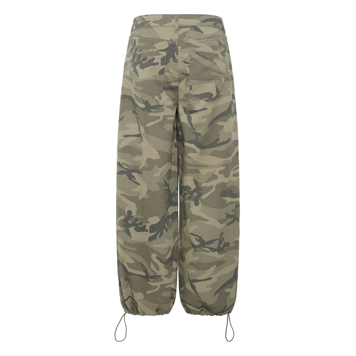 Pantalon décontracté camo green, ICHI