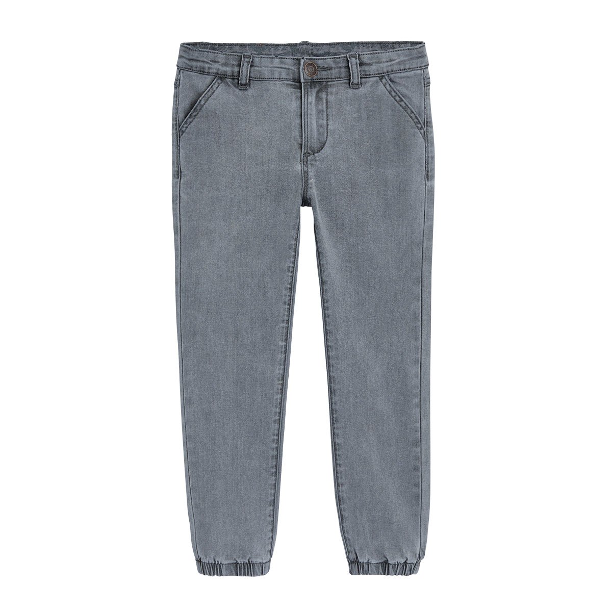 Jean enfant TEHIO gris, PETIT BEGUIN